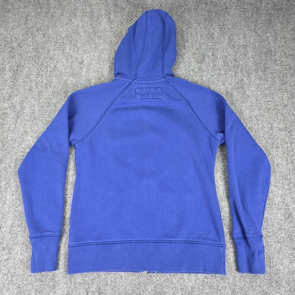 Chicago Cubs Hoodie Womens Small Blue MLB Baseball 2016 World Series Thumb Holes - Picture 3 of 16